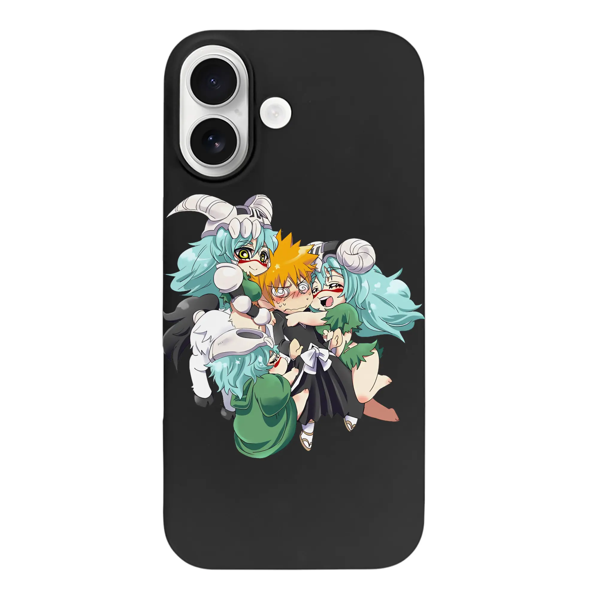 ブリーチ グッズ ネリエル・トゥ・オーデルシュヴァンク - iPhone 17 シリーズ シリコンケース 薄型 耐衝撃 指紋防止 ソフトタッチカバー 精密フィット 傷防止 保護ケース iPhone 17/17 Air/17 Pro/17 Pro Max 対応